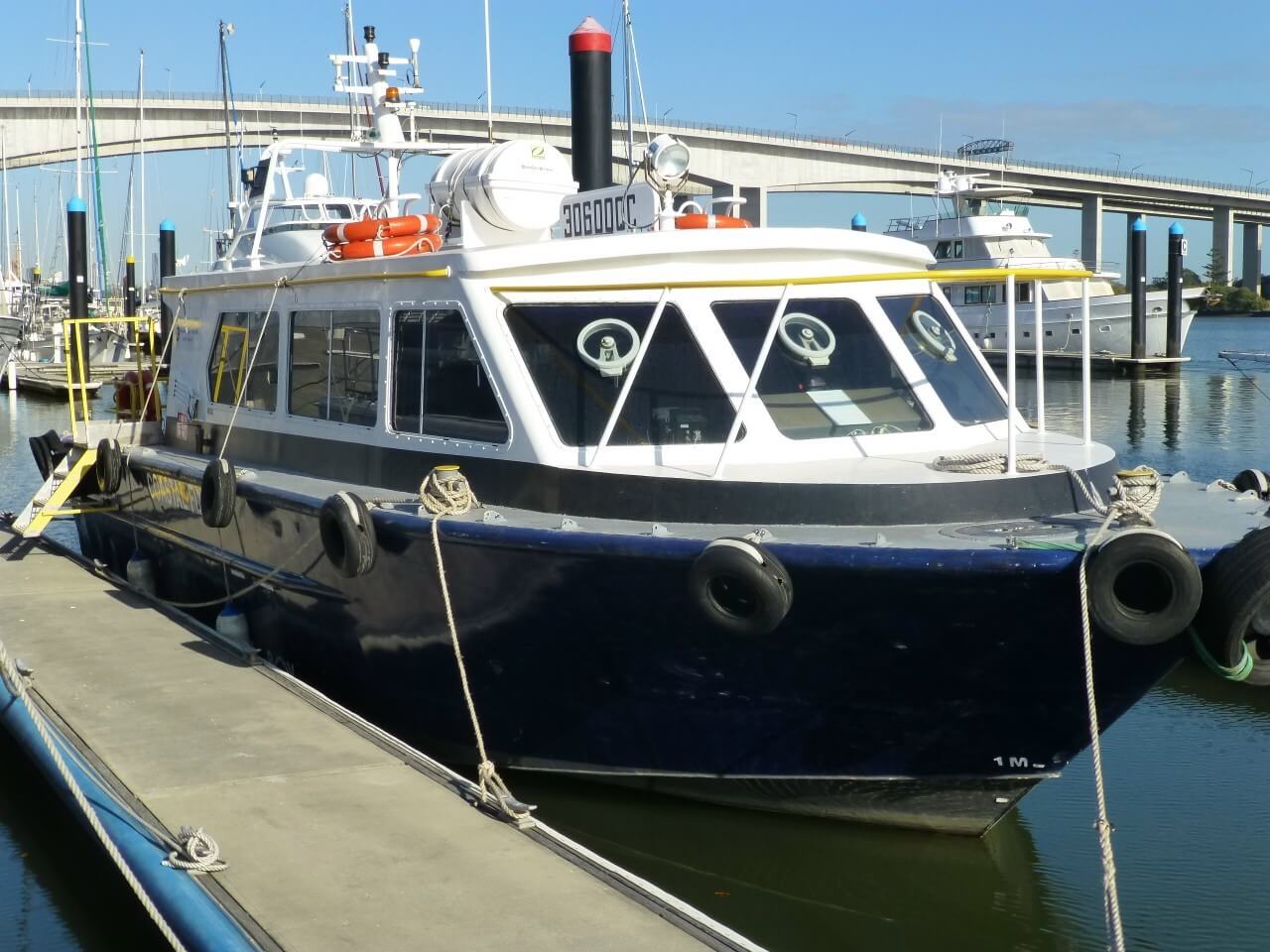 Passenger Vessel Coastal Flyer in 1E and 2C Survey